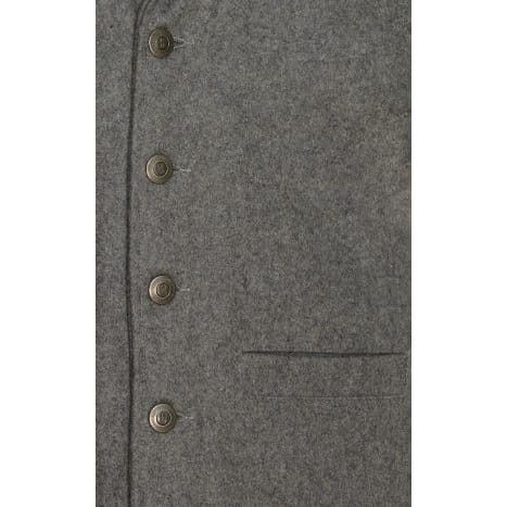 Cavenders Men's Grey Wool Vest