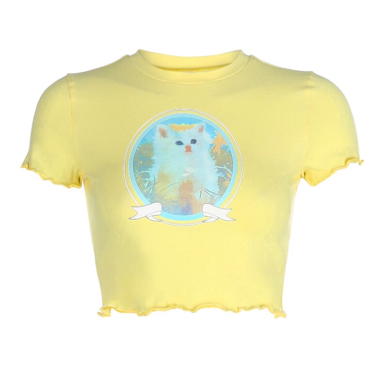 Baby Kitty Cropped Tee