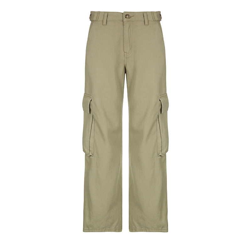 Retro Street Cargo Casual Pants