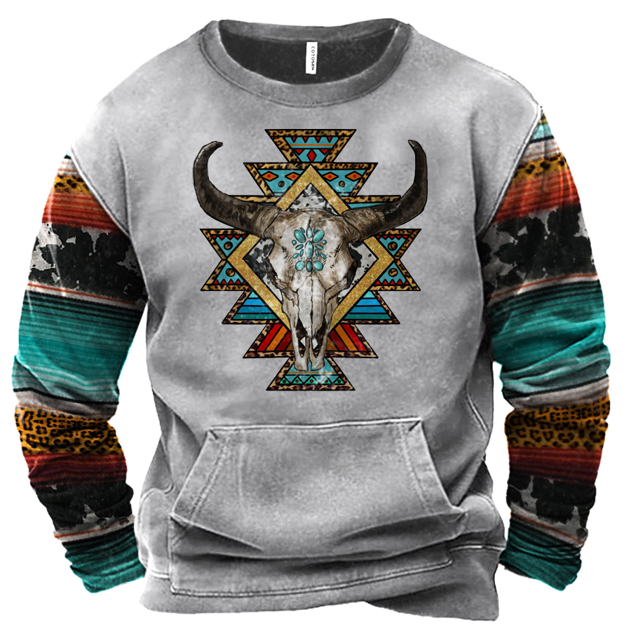 Men's Cowboy Killers Round Neck Pullover Sweatshirt