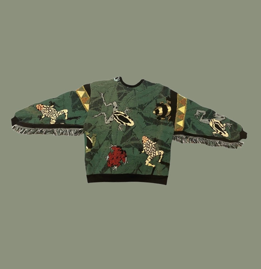Frog Tapestry Sweatshirt