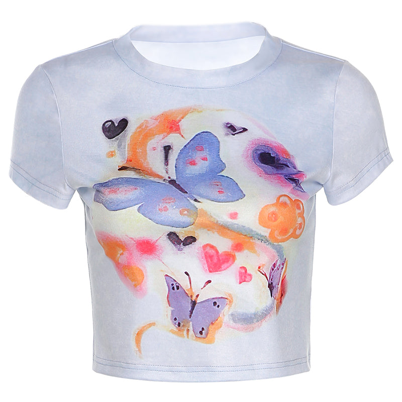 Euphoria Cropped Tee