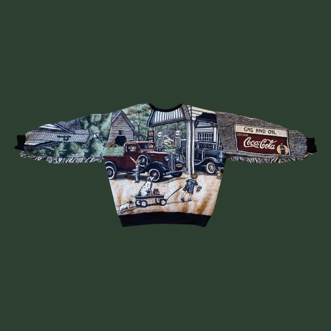 Coca Cola Tapestry Sweatshirt
