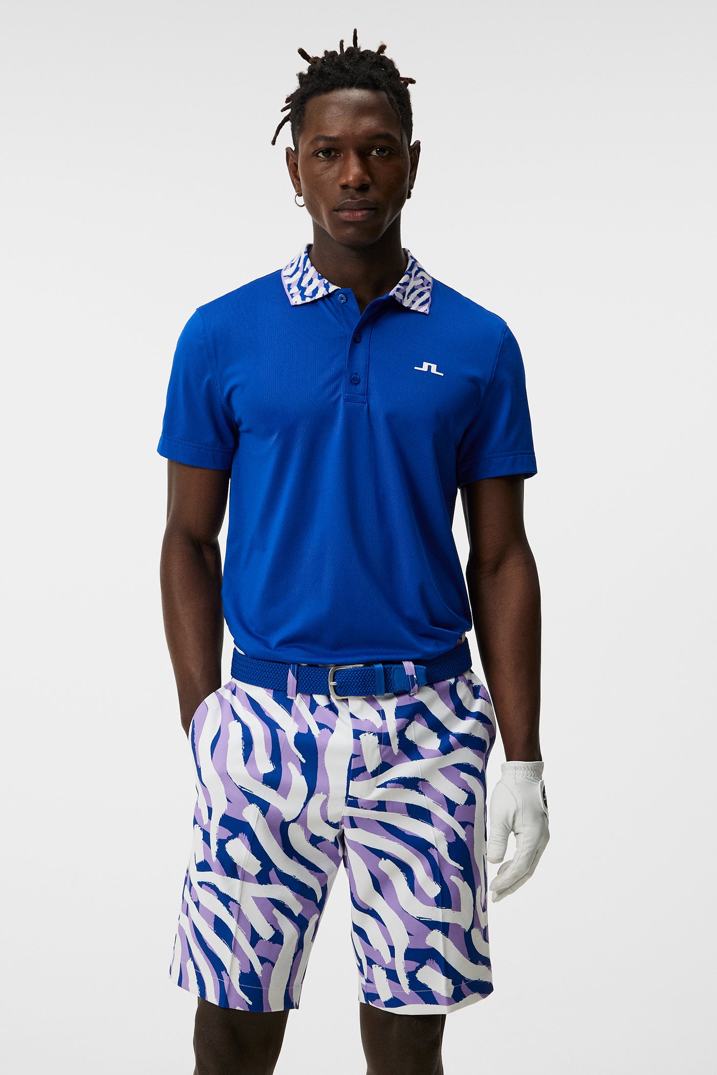 Glen Regular Fit Polo / Surf the Web
