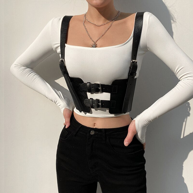 Vixon Faux Leather Harness