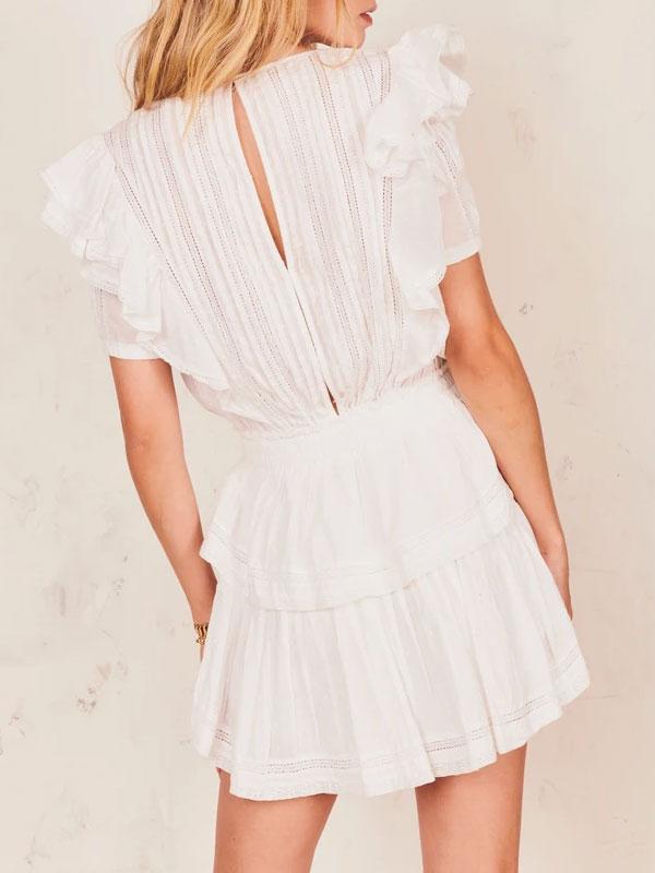 Gorgeous white mini dress