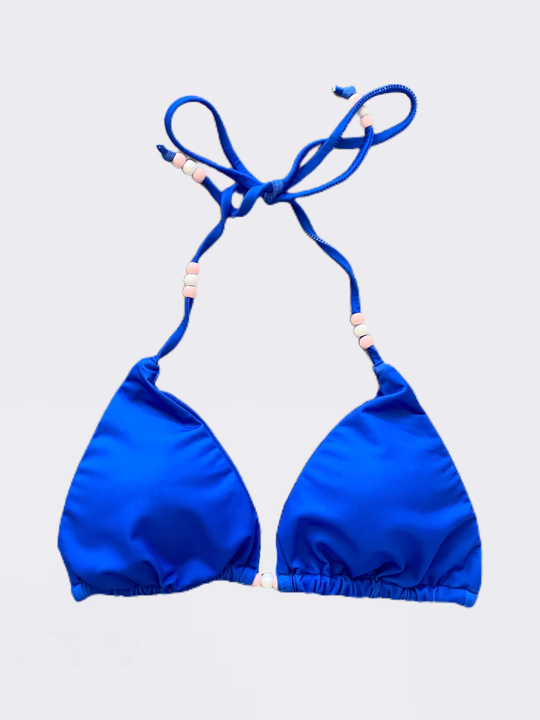 Blue Wonder Bikini Top