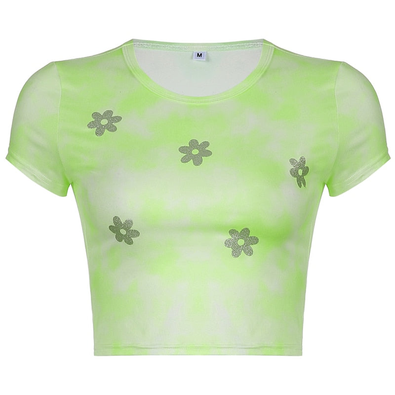 Daisy Tie Dye T Shirt