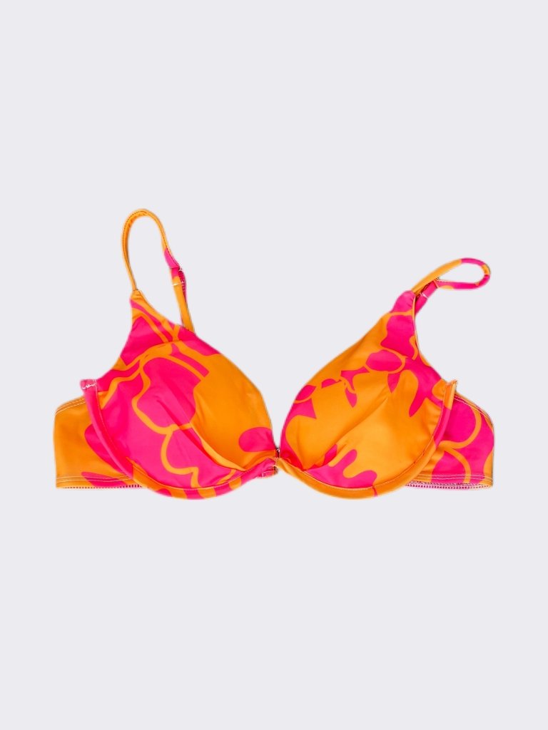 Fire Coral Bikini Top