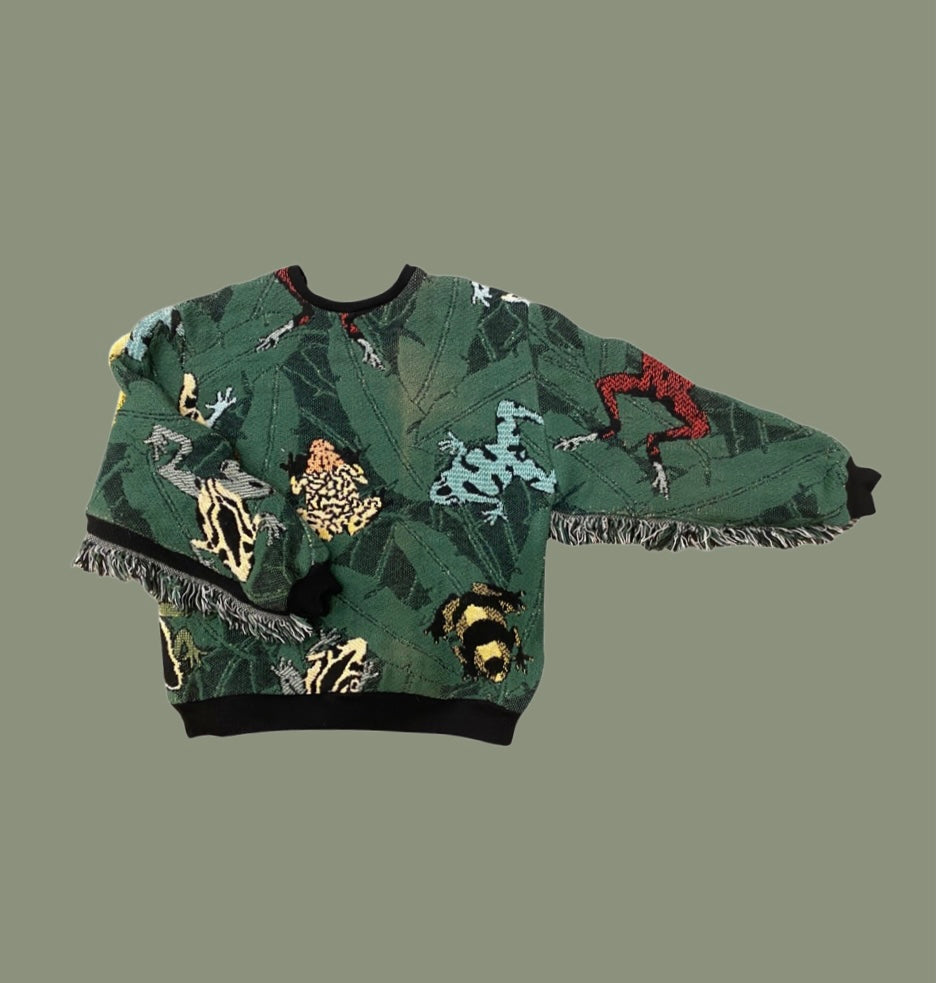 Frog Tapestry Sweatshirt