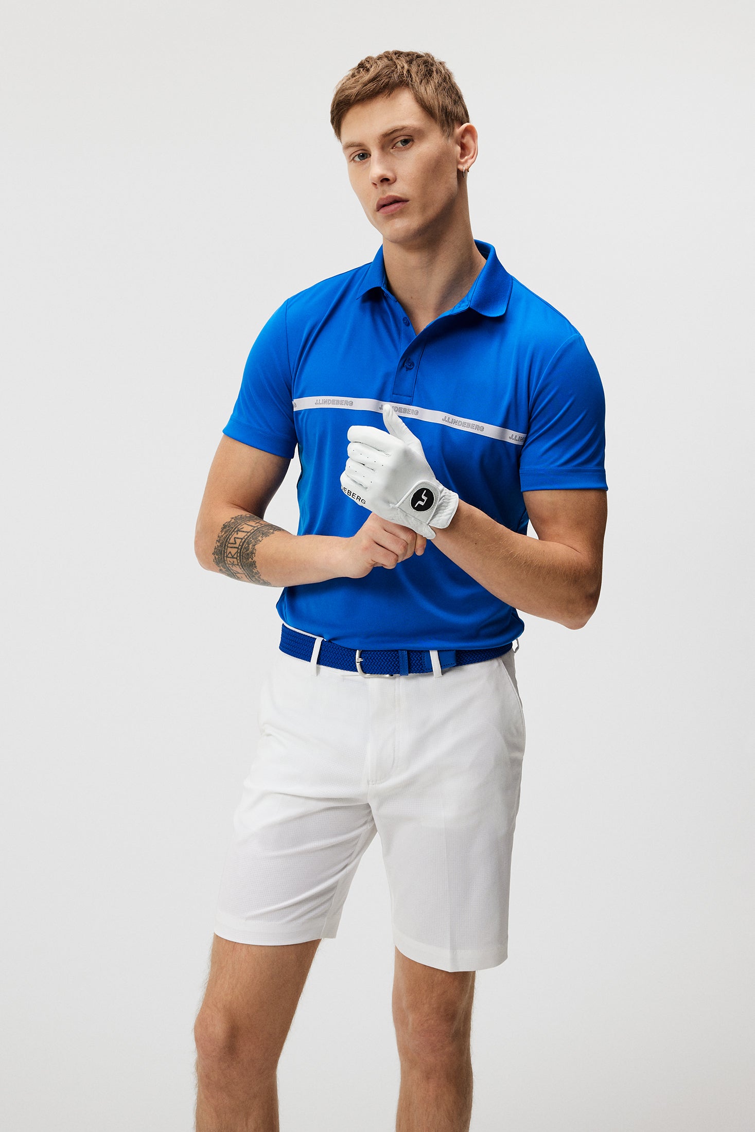 Chad Slim Fit Polo / Lapis Blue