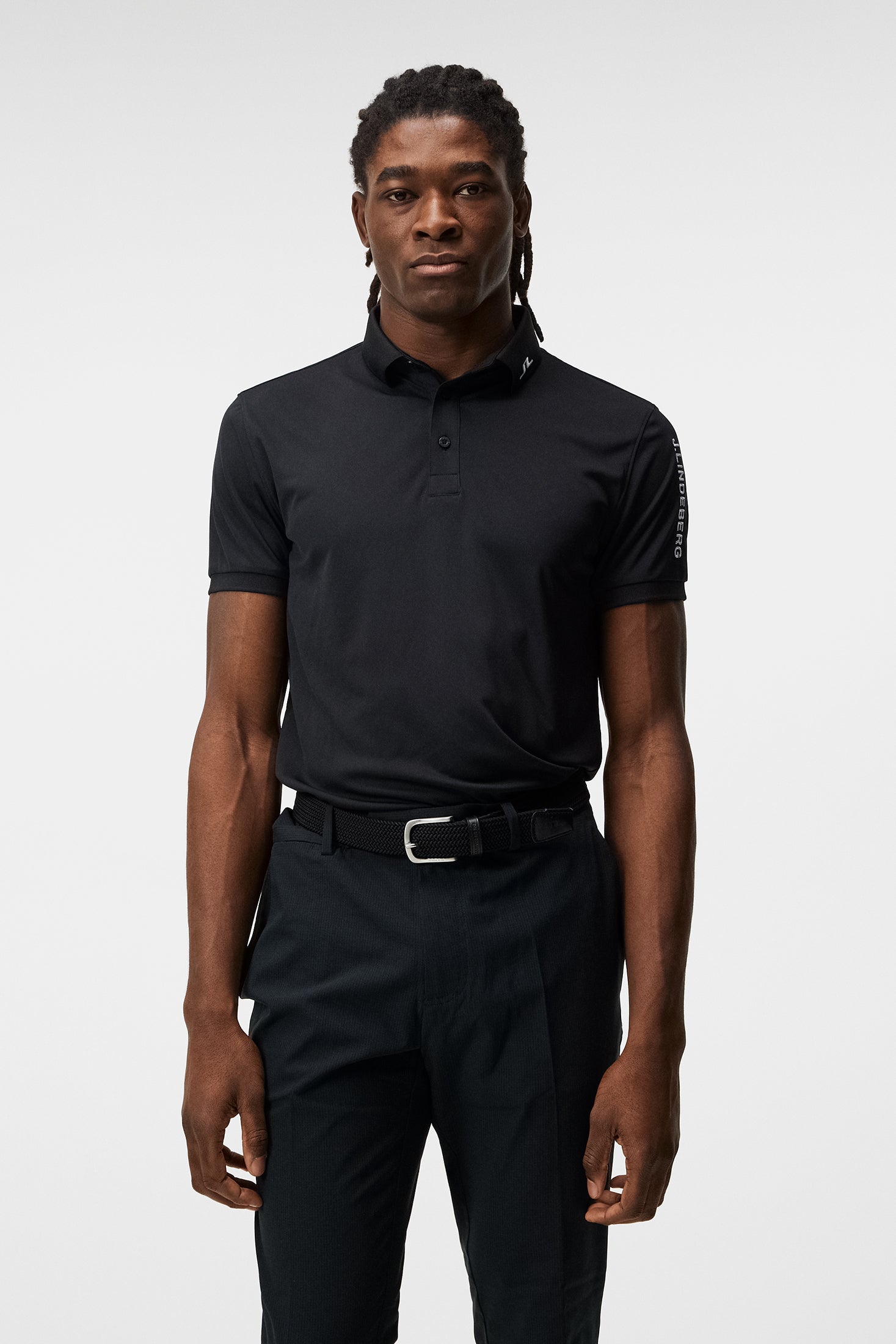 Tour Tech Reg Fit Golf Polo / Black