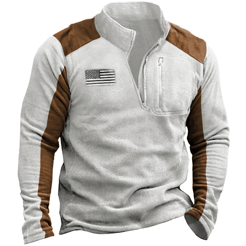 Men's Outdoor Casual Long Sleeve Sweatshirt