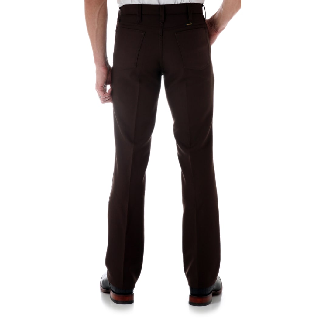 Wrangler Wrancher Men's Brown Dress Pants