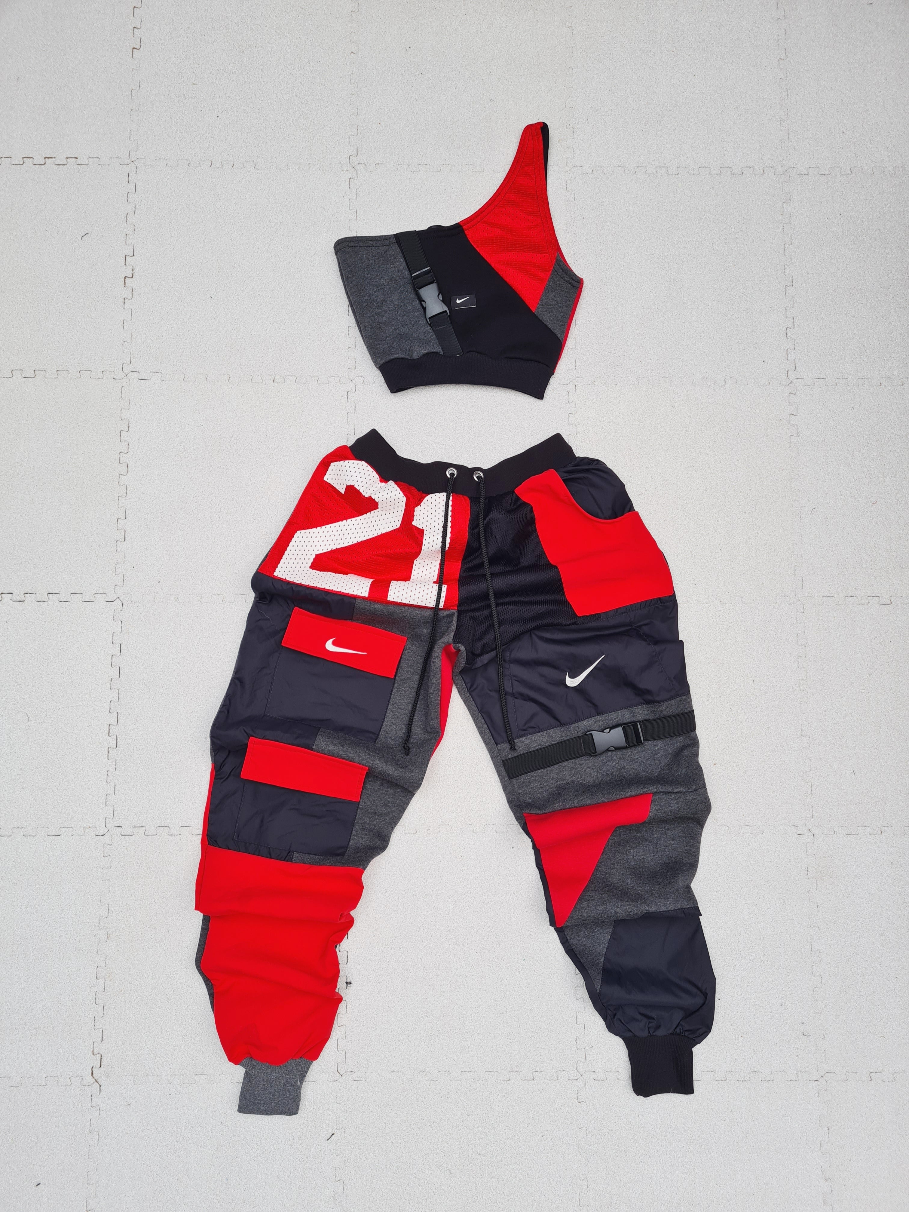 1 of 1 upcycled 21 Red Mix Set