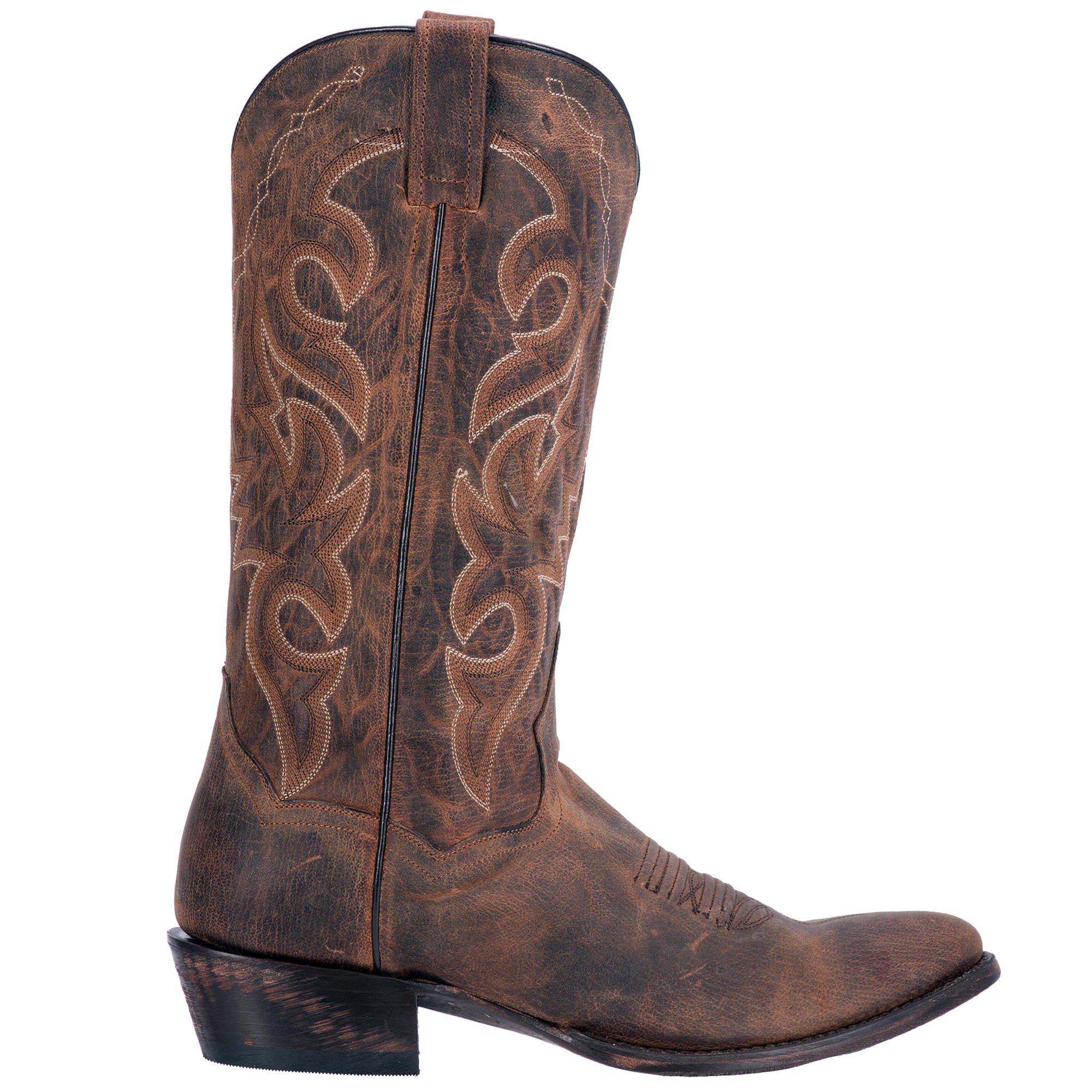 Men's Dan Post Renegade Leather Handmade Cowboy Boots Brown