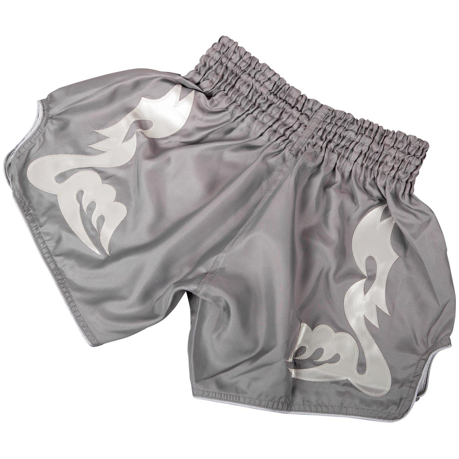 Bangkok Inferno Muay Thai Shorts - Grey/Grey