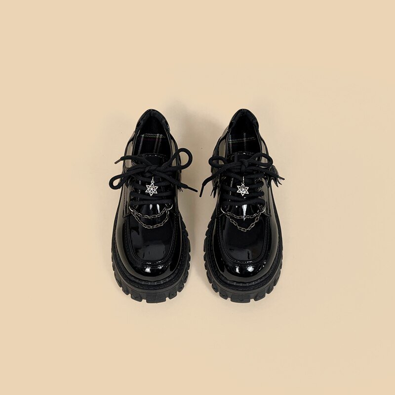 Halloween Edition Shiny Star Chunky Shoes - Women's