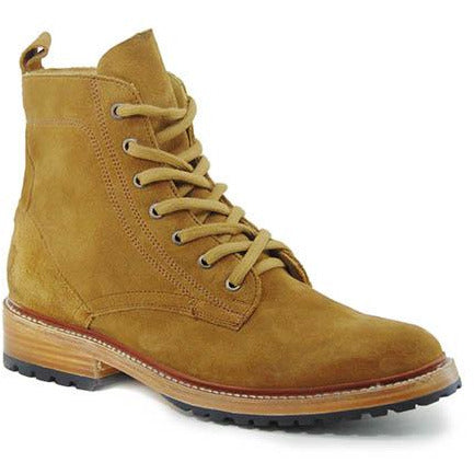 Men's Stetson Chukka Leather Lace Up Boots Handcrafted Tan