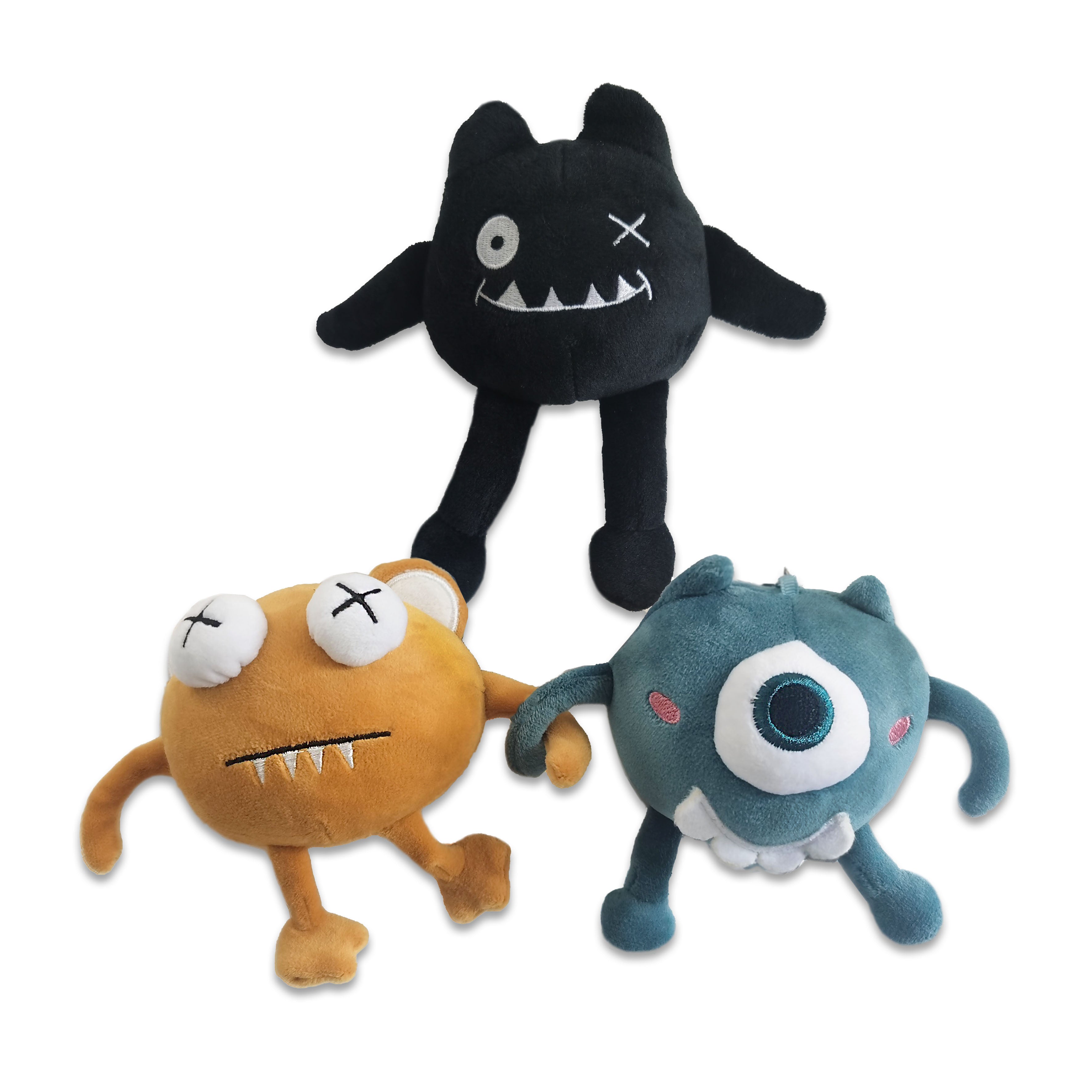 Little Monster Keychain Set