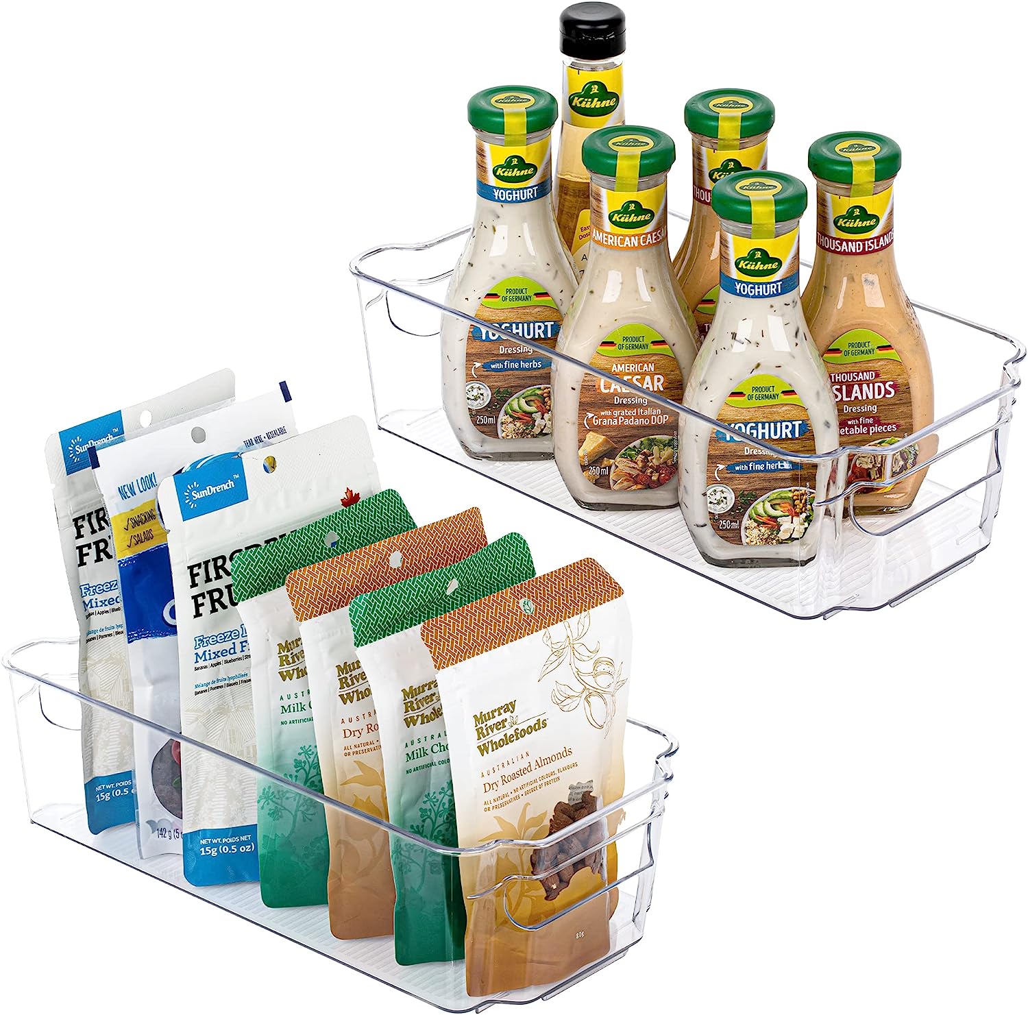 Refrigerator Organizer Bins