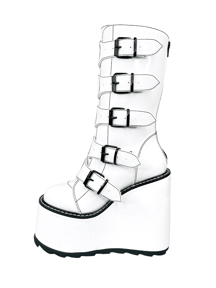 Boots Yin Yang - White