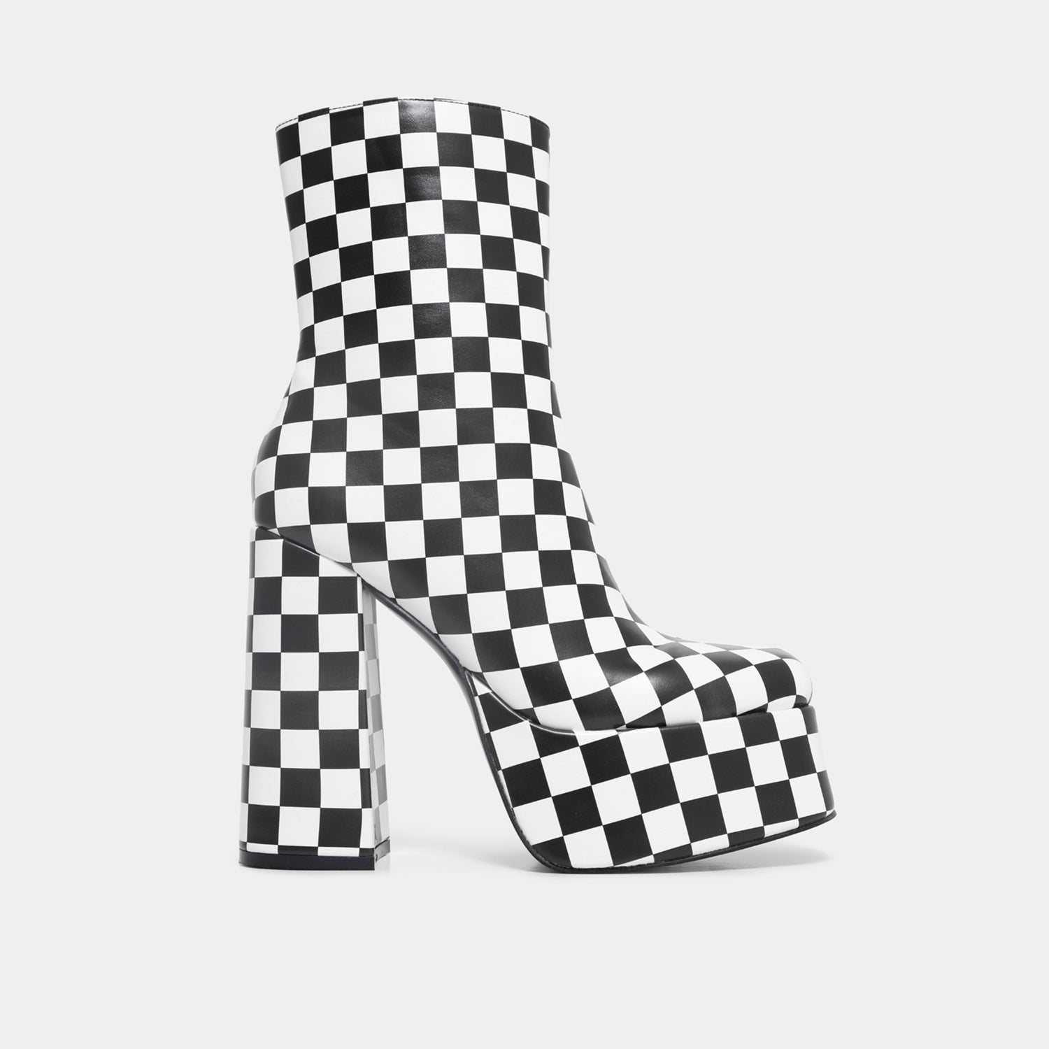Pitstop Platform Heeled Boots