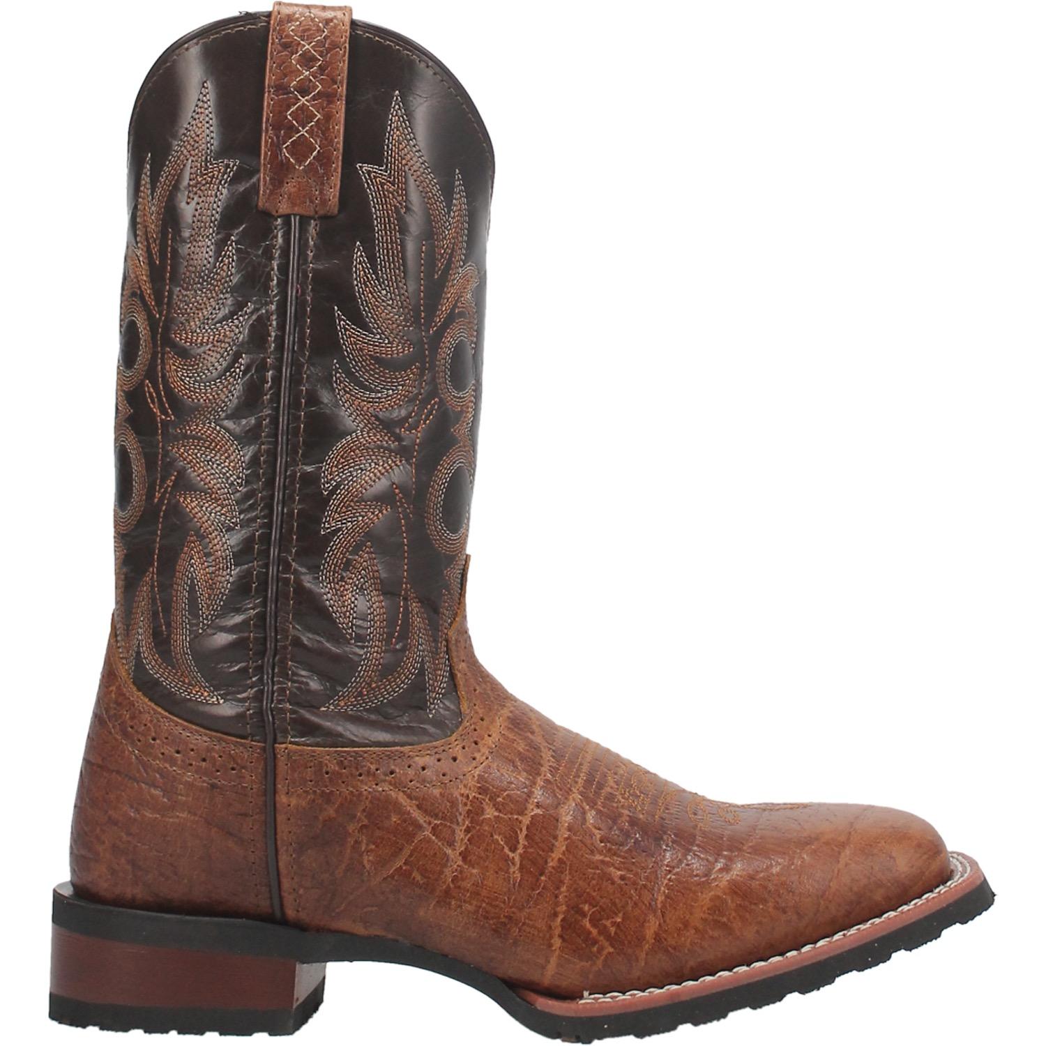 Men's Laredo Broken Bow Leather Boots Rust