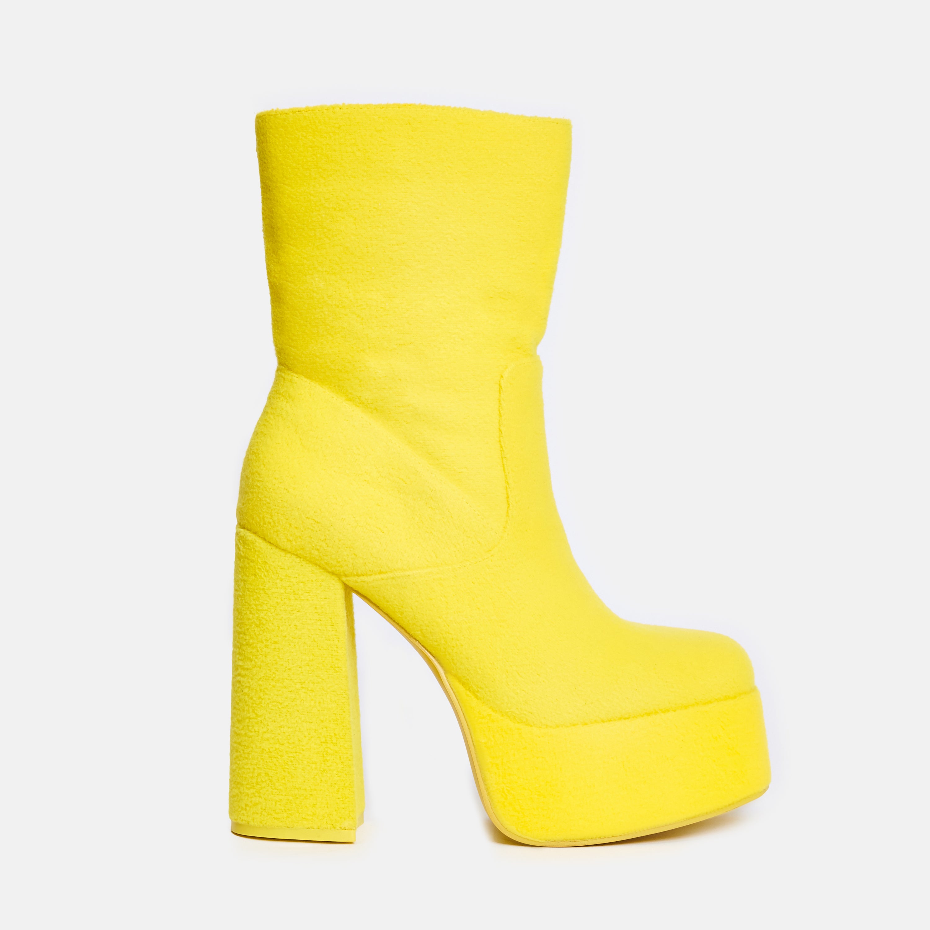 Laa Laa Fluffy Platform Boots