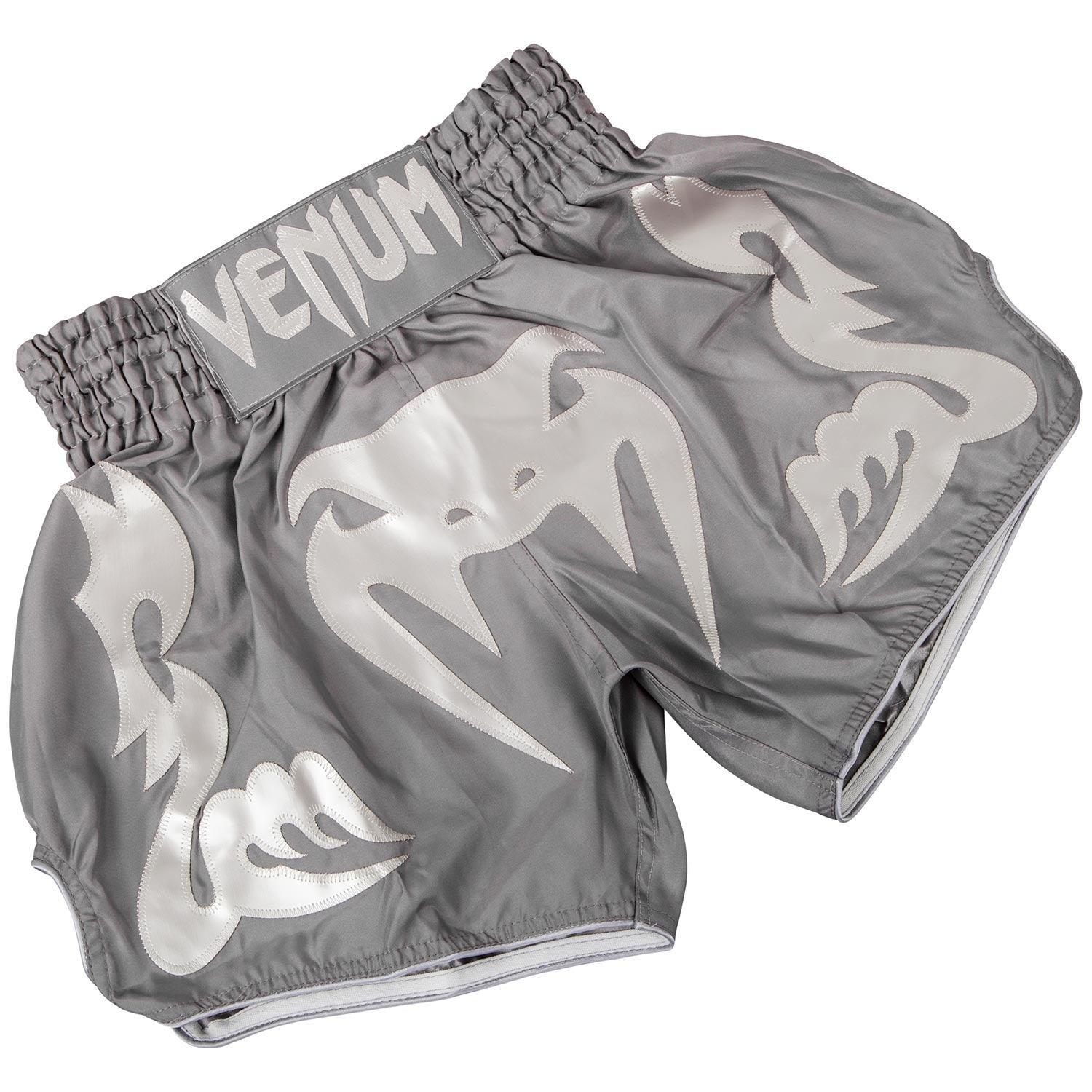 Bangkok Inferno Muay Thai Shorts - Grey/Grey