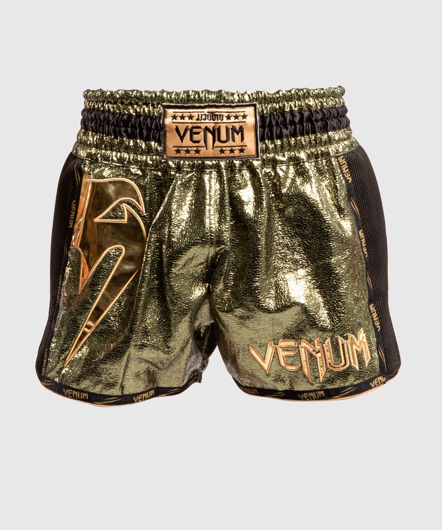 Giant Foil Muay Thai Shorts - Khaki/Gold
