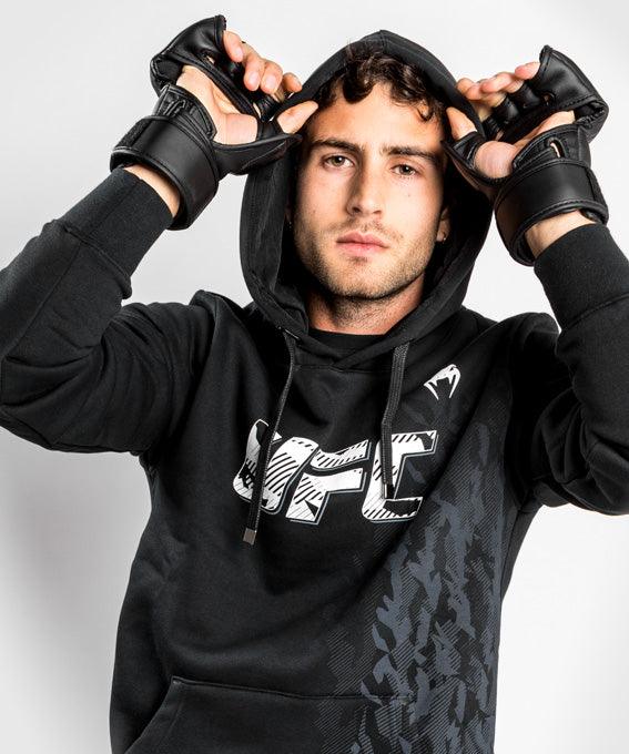 UFC Authentic Fight Week Men's Pullover Hoodie - Black