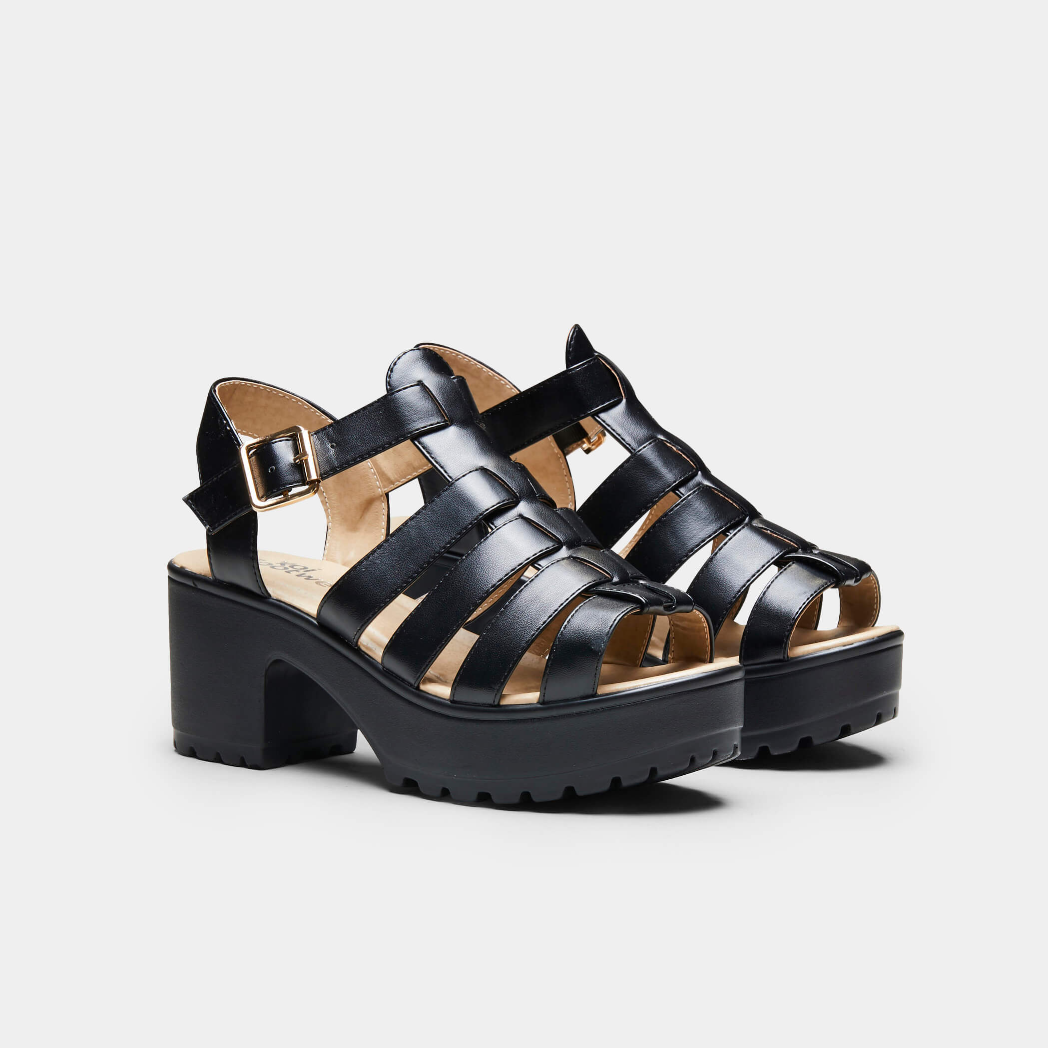 SII Strappy Cleated Sandals