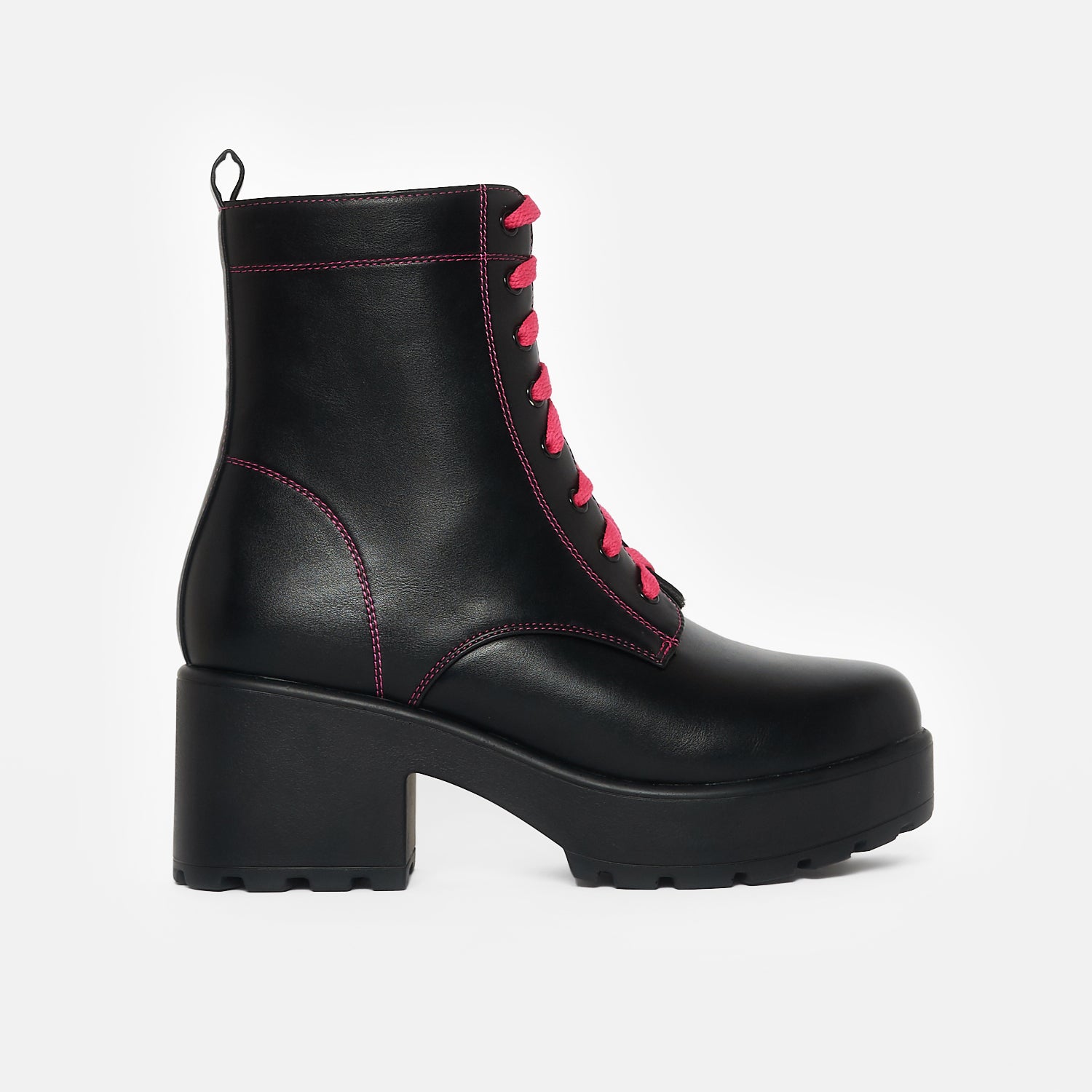 Kitana Pink Laced Boots