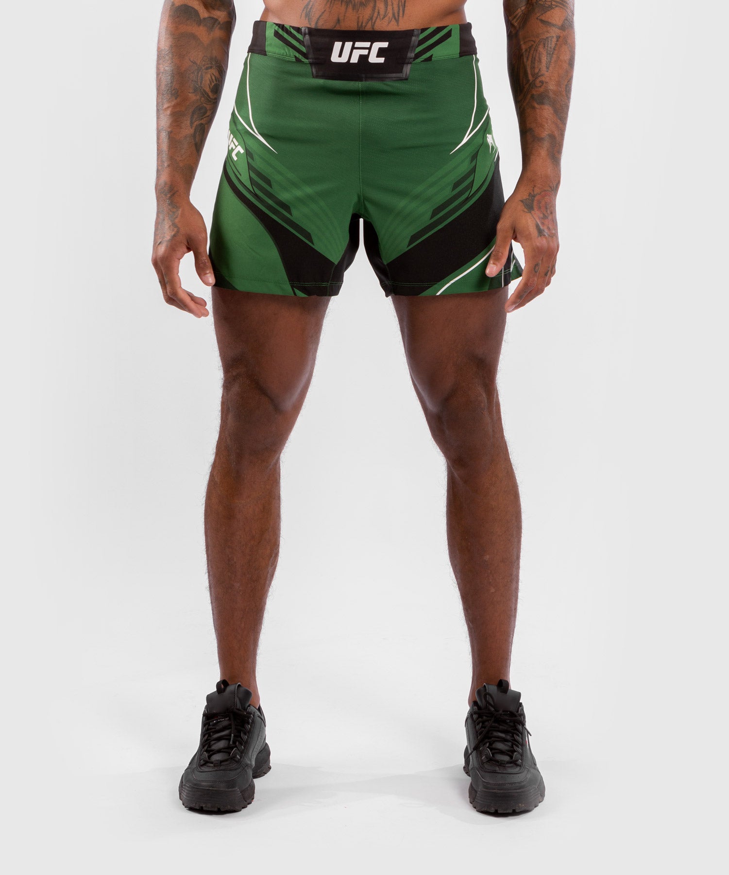 UFC Authentic Fight Night Men's Shorts - Short Fit - Green