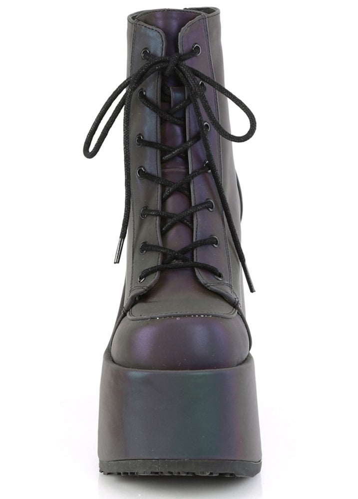 Camel 203 Reflective Platform Ankle Boot