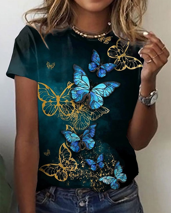 Butterfly Painting T-shirt