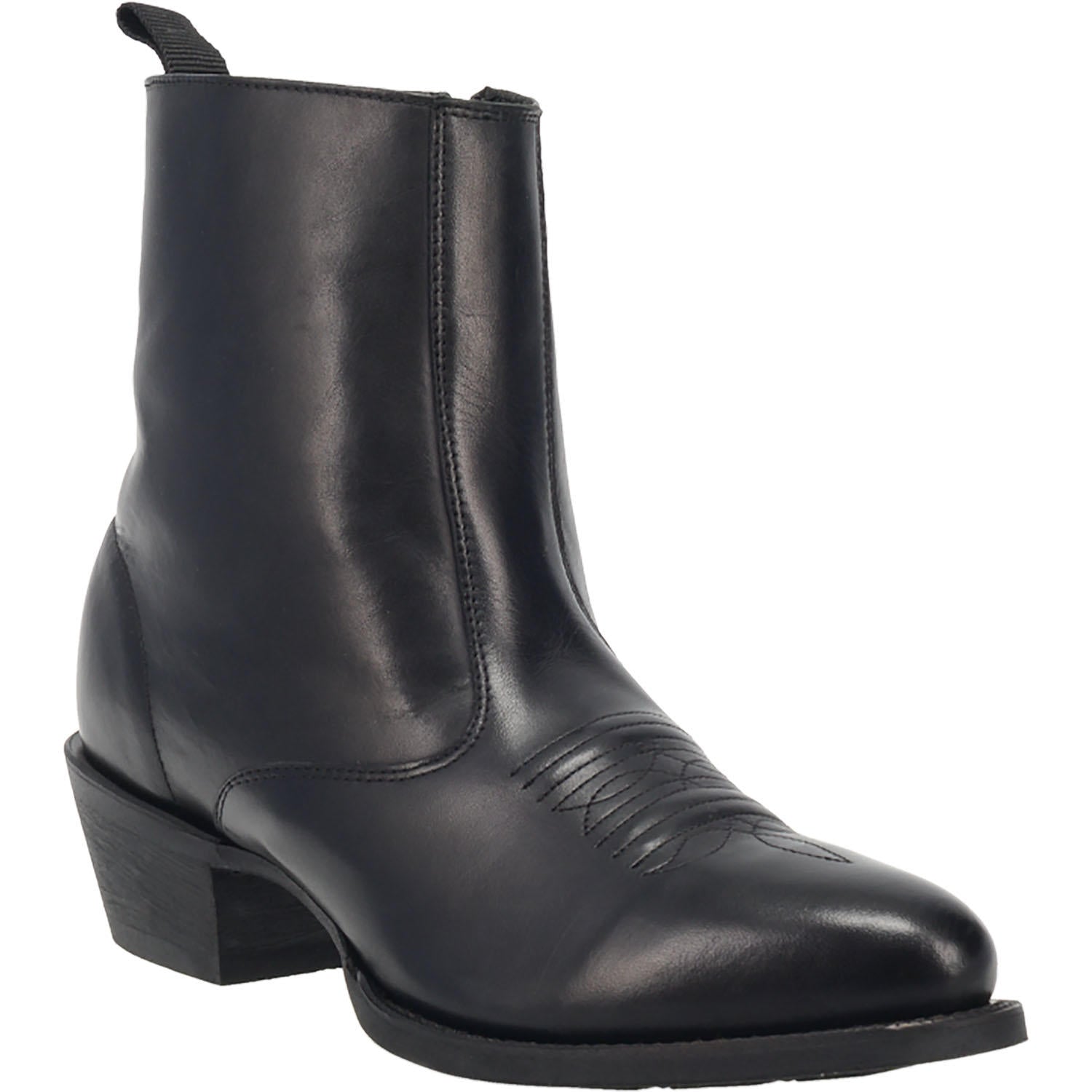 Men's Laredo Fletcher Leather Boots Black