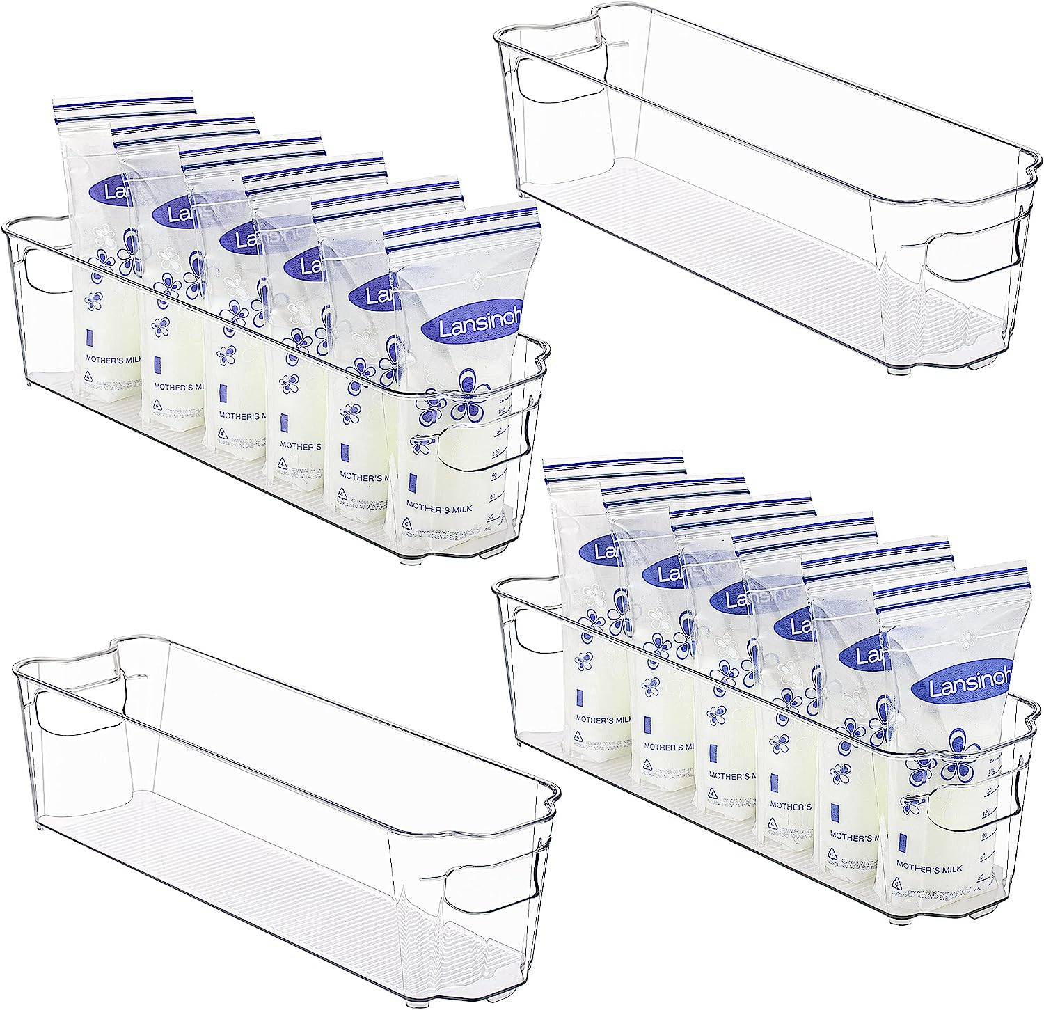Refrigerator Organizer Bins