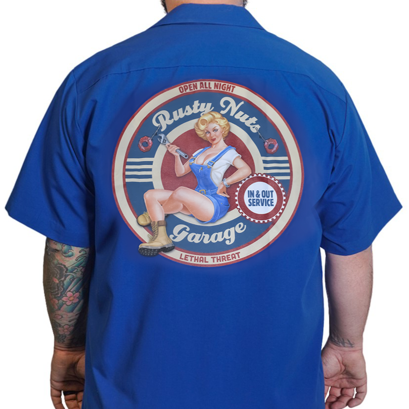 Wrench Pinup Printed Shirt