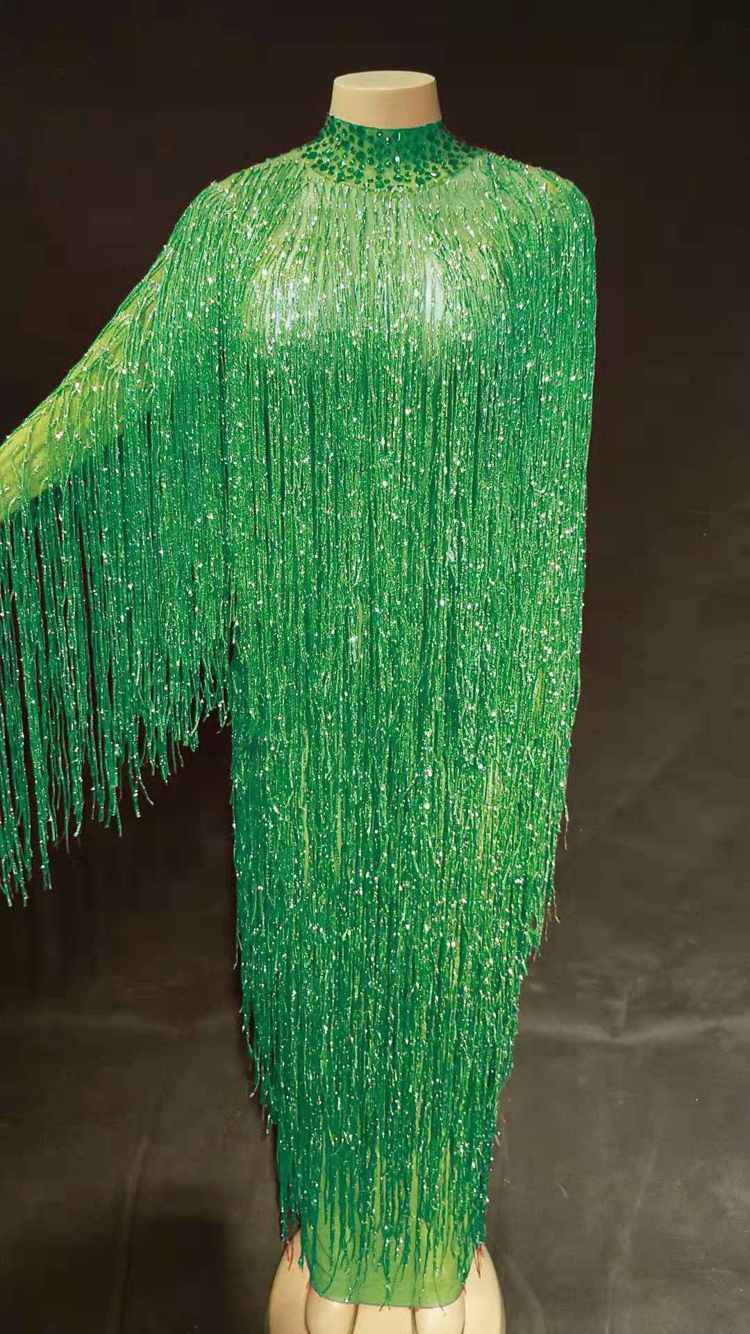 fringe overload green
