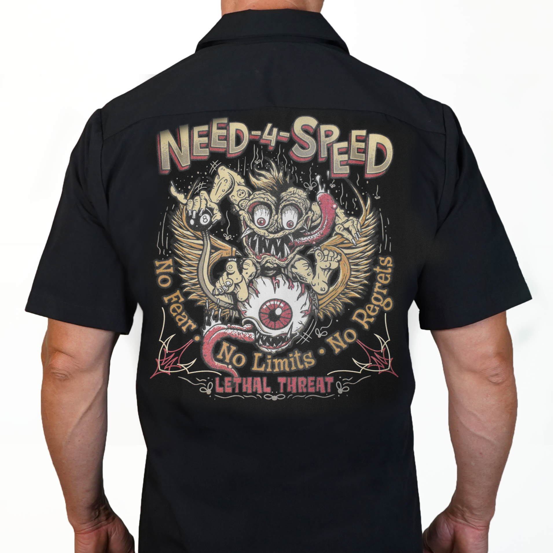 Need 4 Speed Printed Shirt