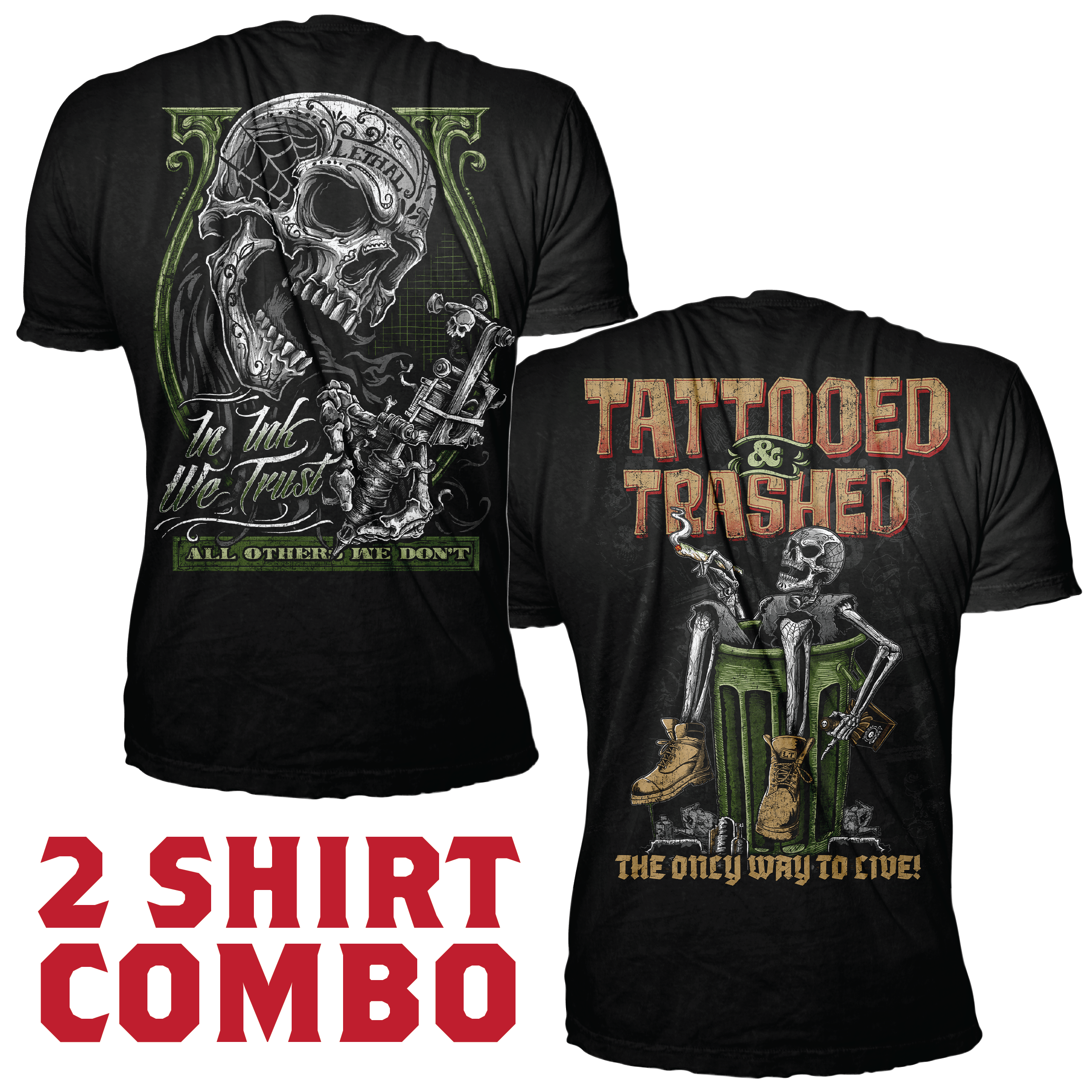Tattoo Shirt Combo