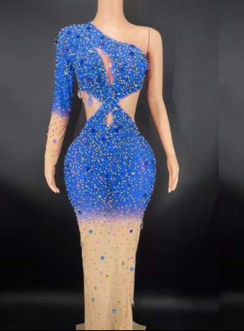 Vanessa Dress Blue