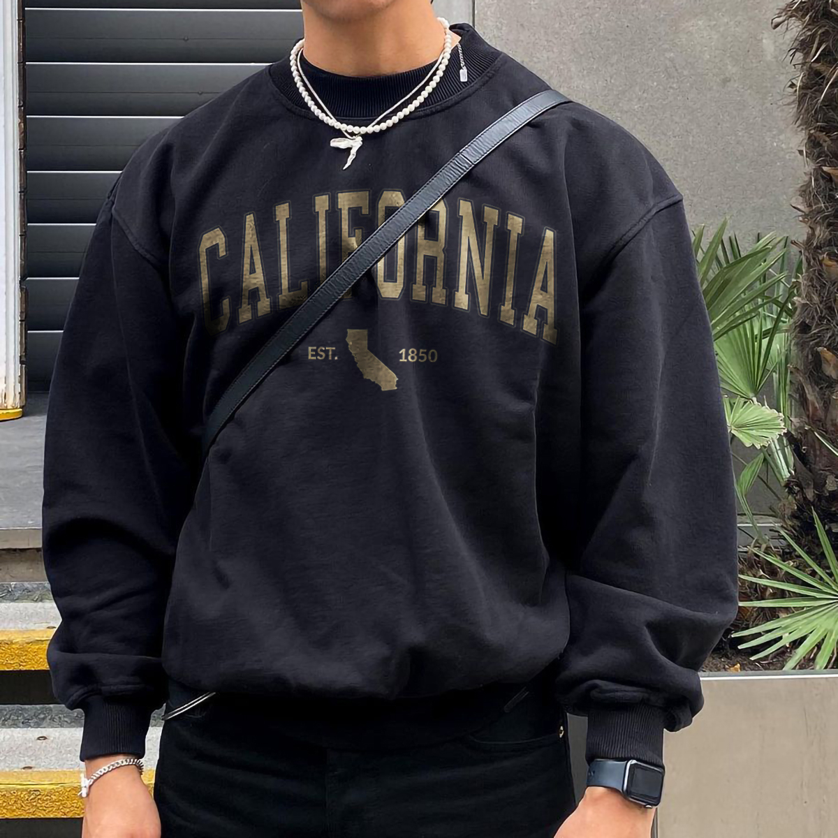 Retro California Alphabet Sweatshirt