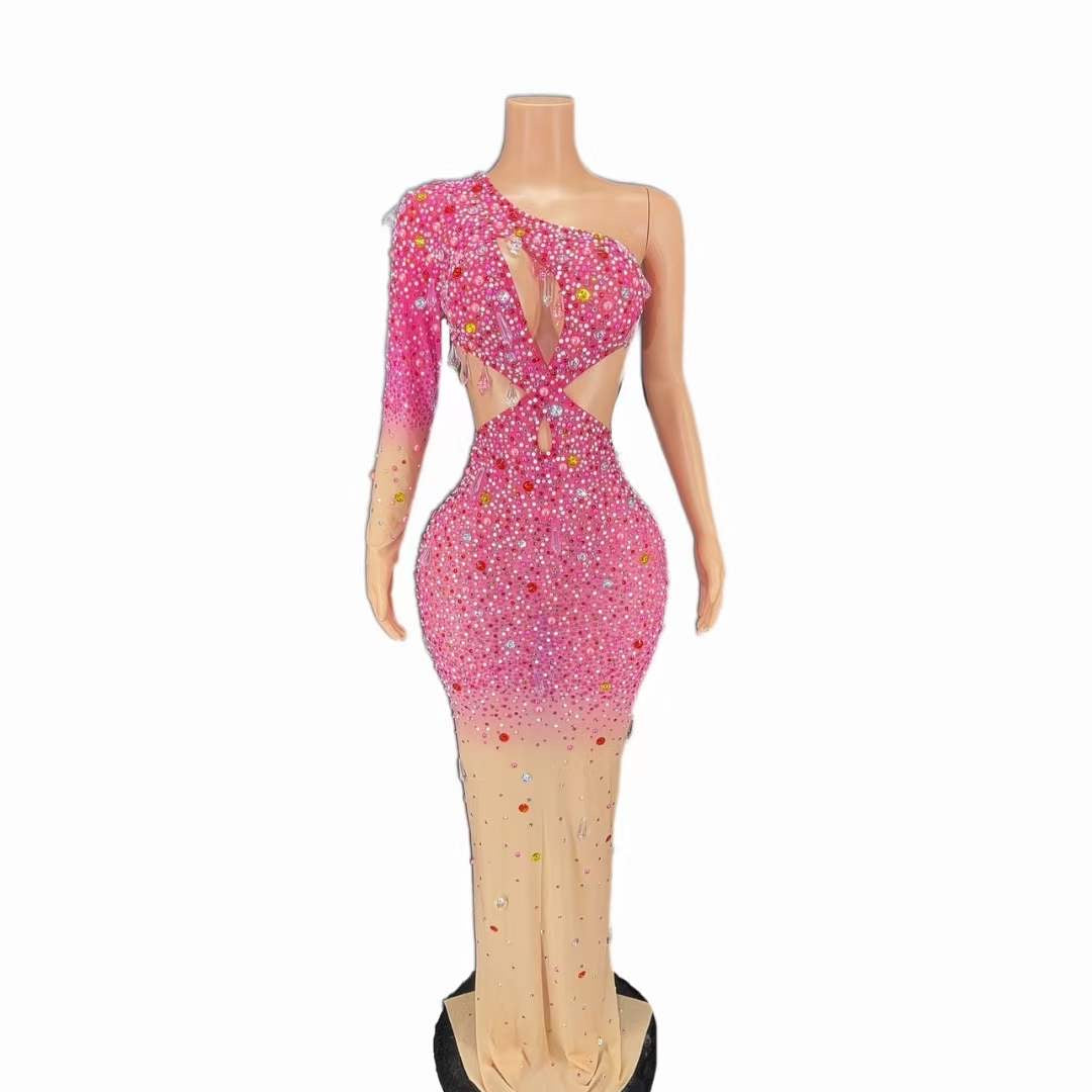 Vanessa Dress Hot Pink
