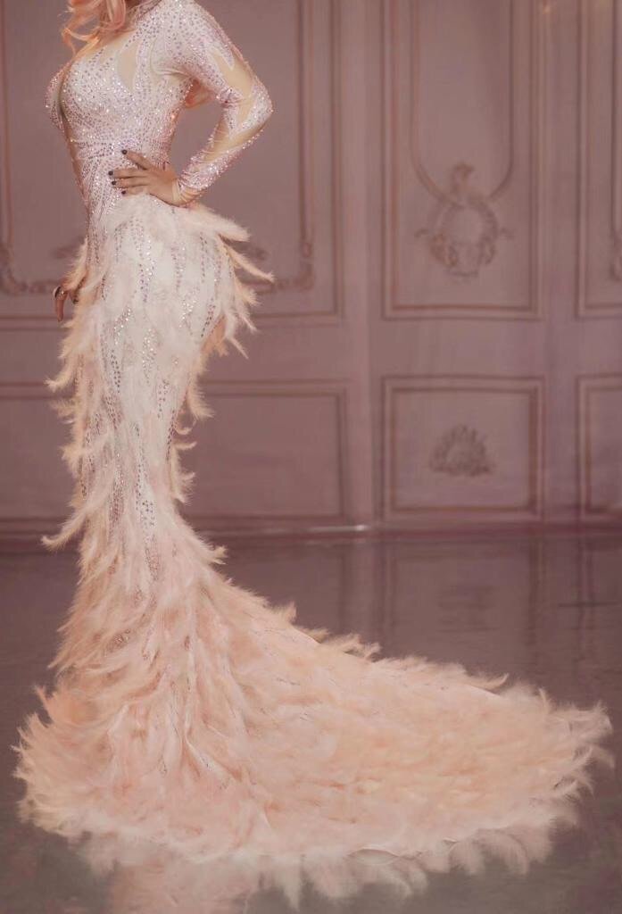 Flamingo dress pink