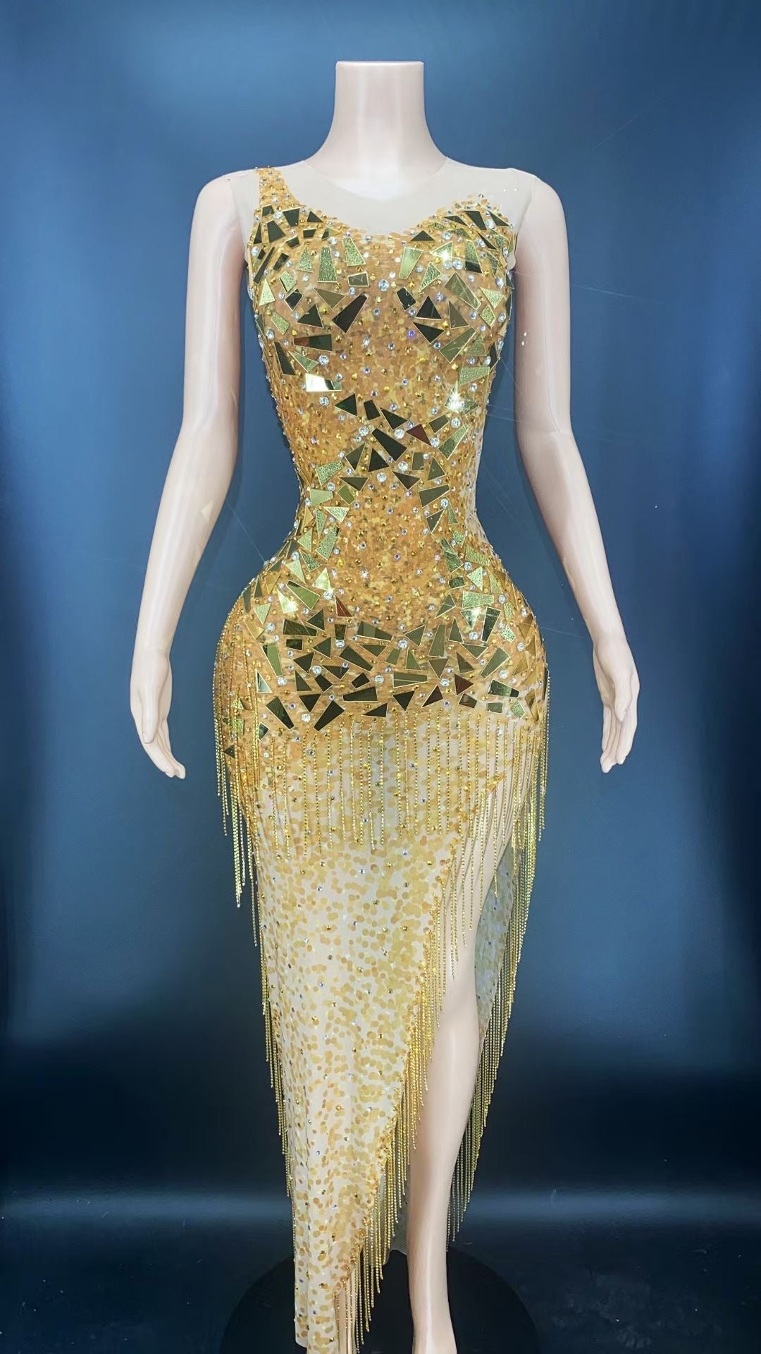 Epic Gold Dress