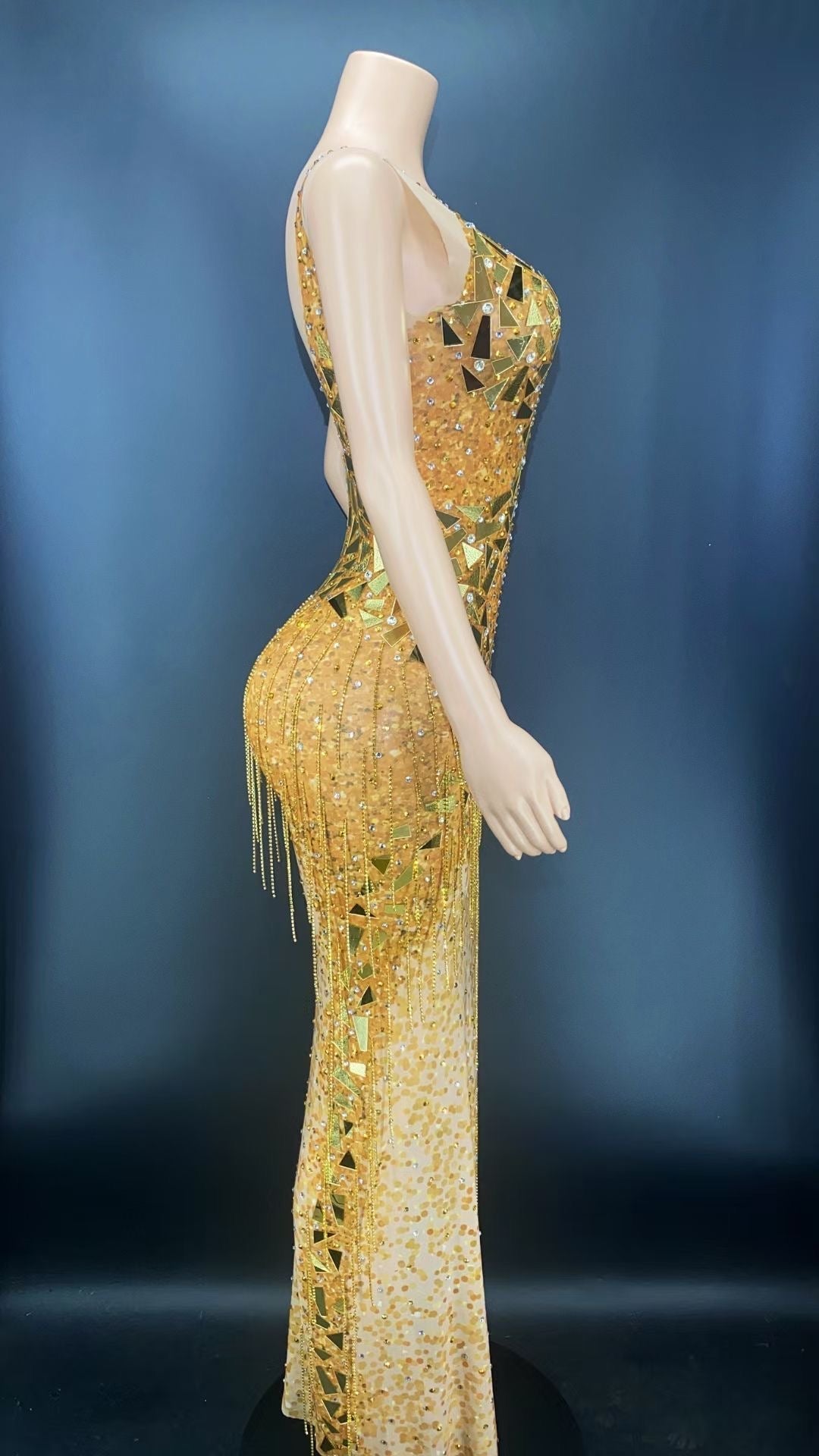 Epic Gold Dress