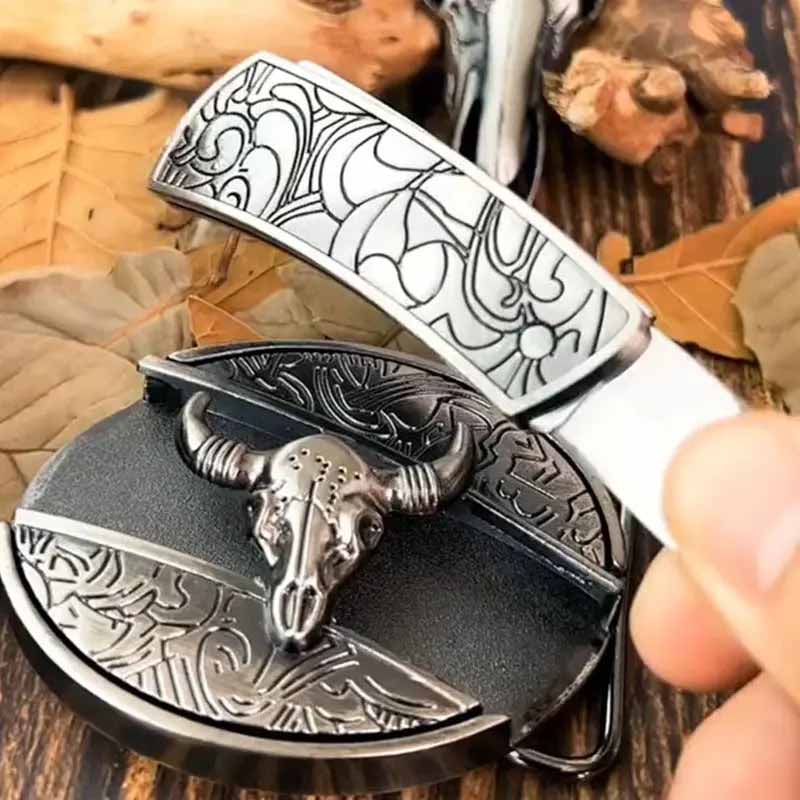 Metal Oval Belt Buckle